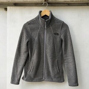 Women’s The North Face Grey Full-Zip Jacket! Small!